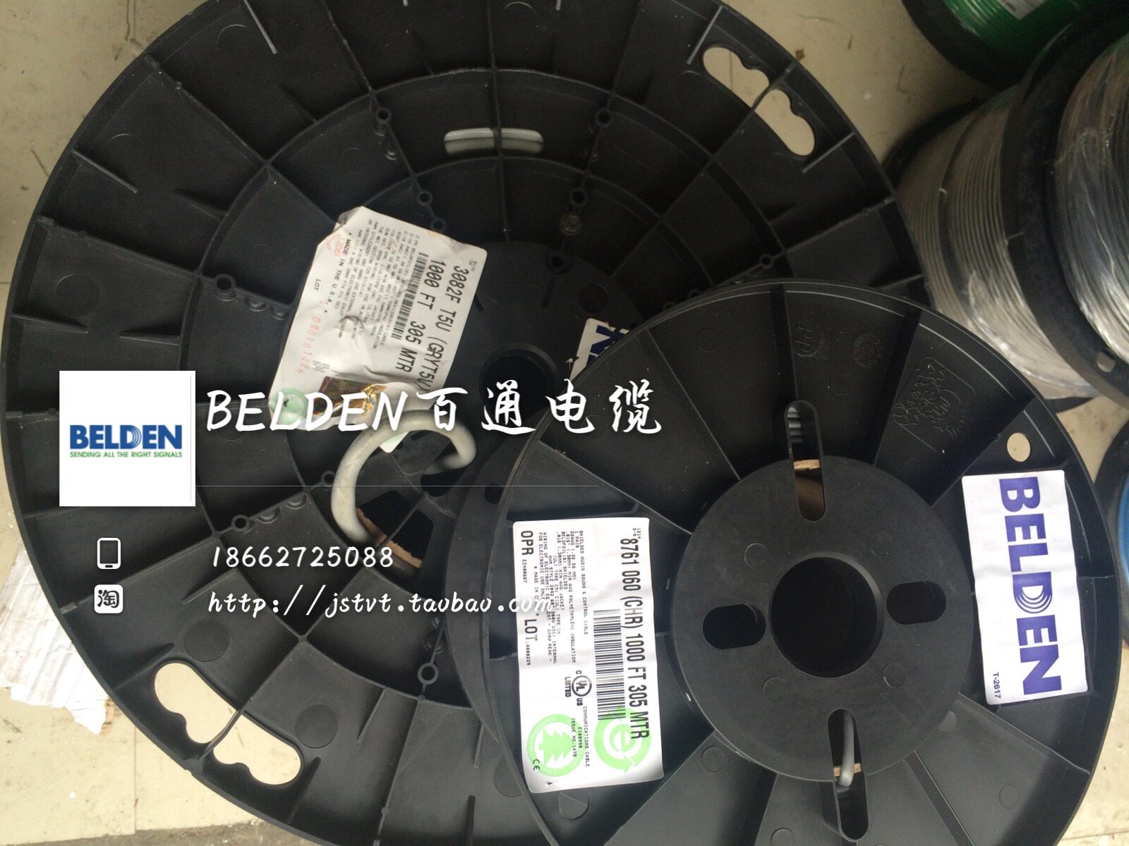 DeviceNet电缆由一对信号线和一对电源线构成，信号线是特性阻抗为120&Omega;的双绞屏蔽线。 品牌 百通(Belden) 型号 3082A 芯数 4 护套材质 PVC 电线最大外径 11.68（mm） 线芯材质 镀锡铜线 产品认证 UL,零头需要协商具体数量