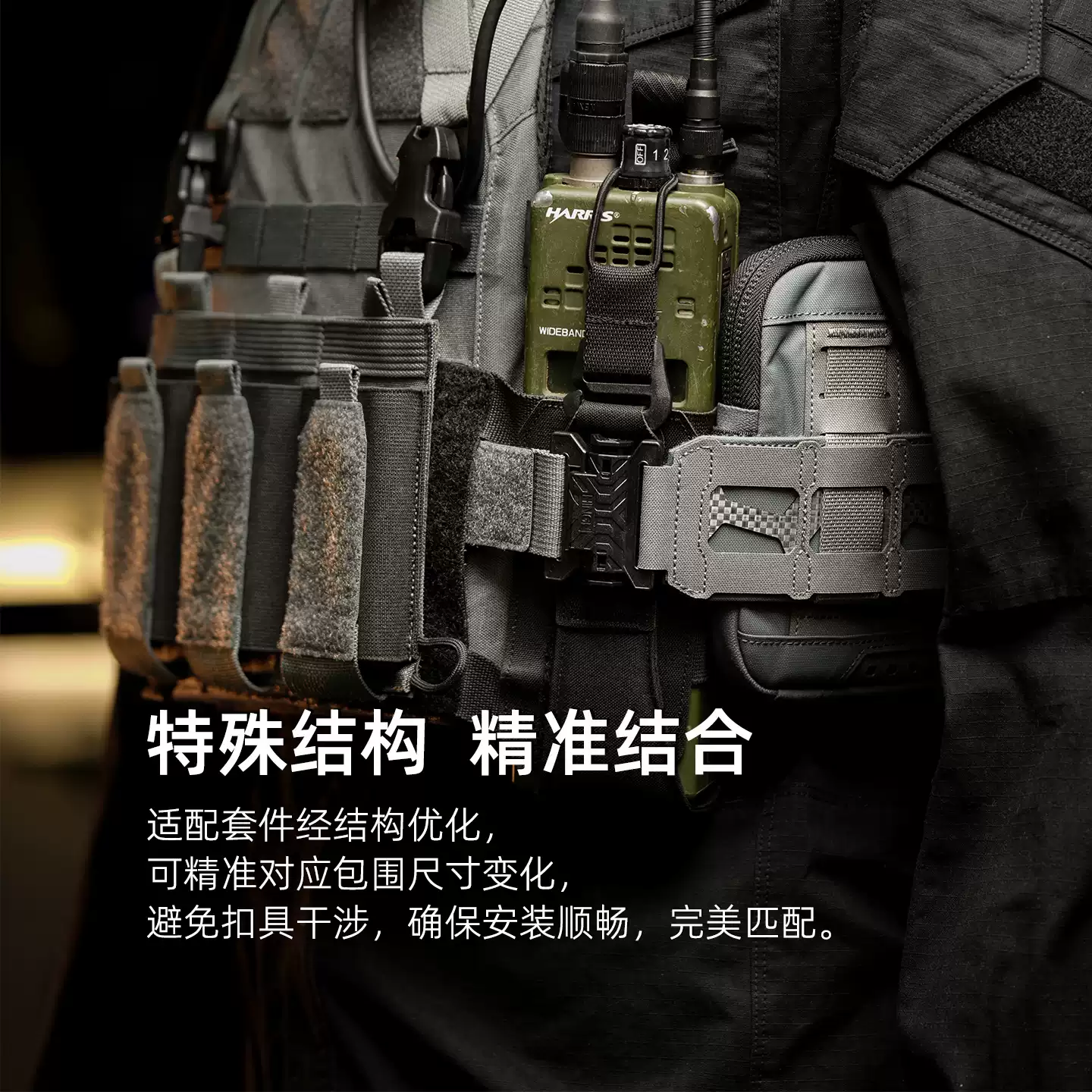 【超战推荐】PSIGEAR MPCS紧凑版半硬质快拆侧围套装包围 PM10271