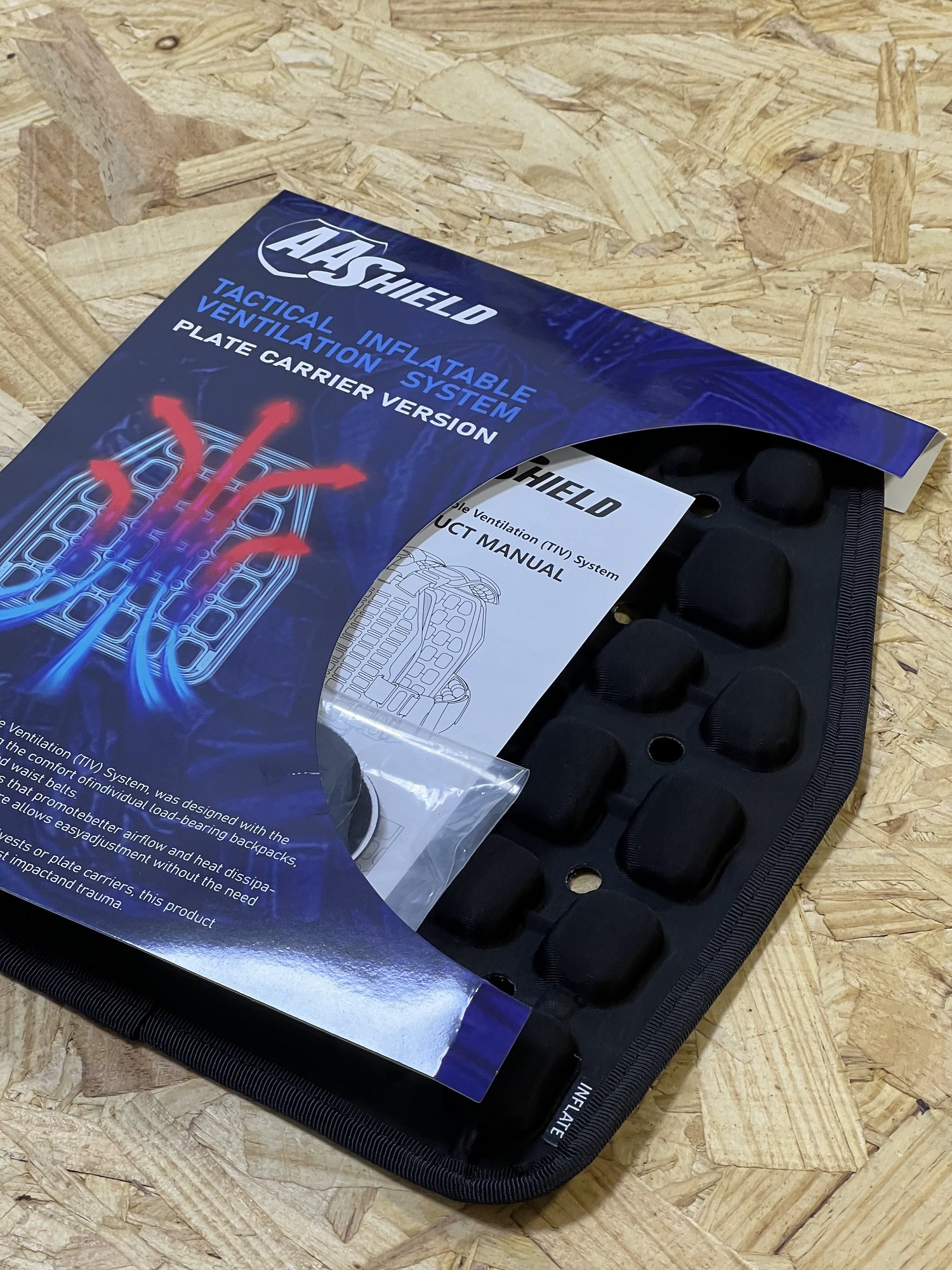 【超战推荐】AAshield战术背心散热垫透气充气加厚舒适配件迷彩