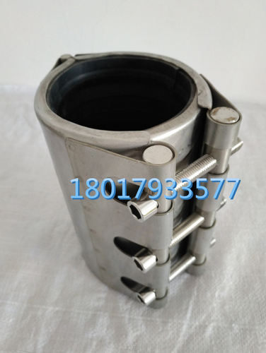 RCH-L-80A不锈钢单卡管道修补器 外径89钢管用堵漏器抱箍抢修节