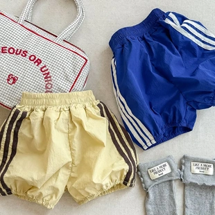 儿童韩版 新款 夏季 子 运动男童短裤 女童裤 夏装 湖州织里童装