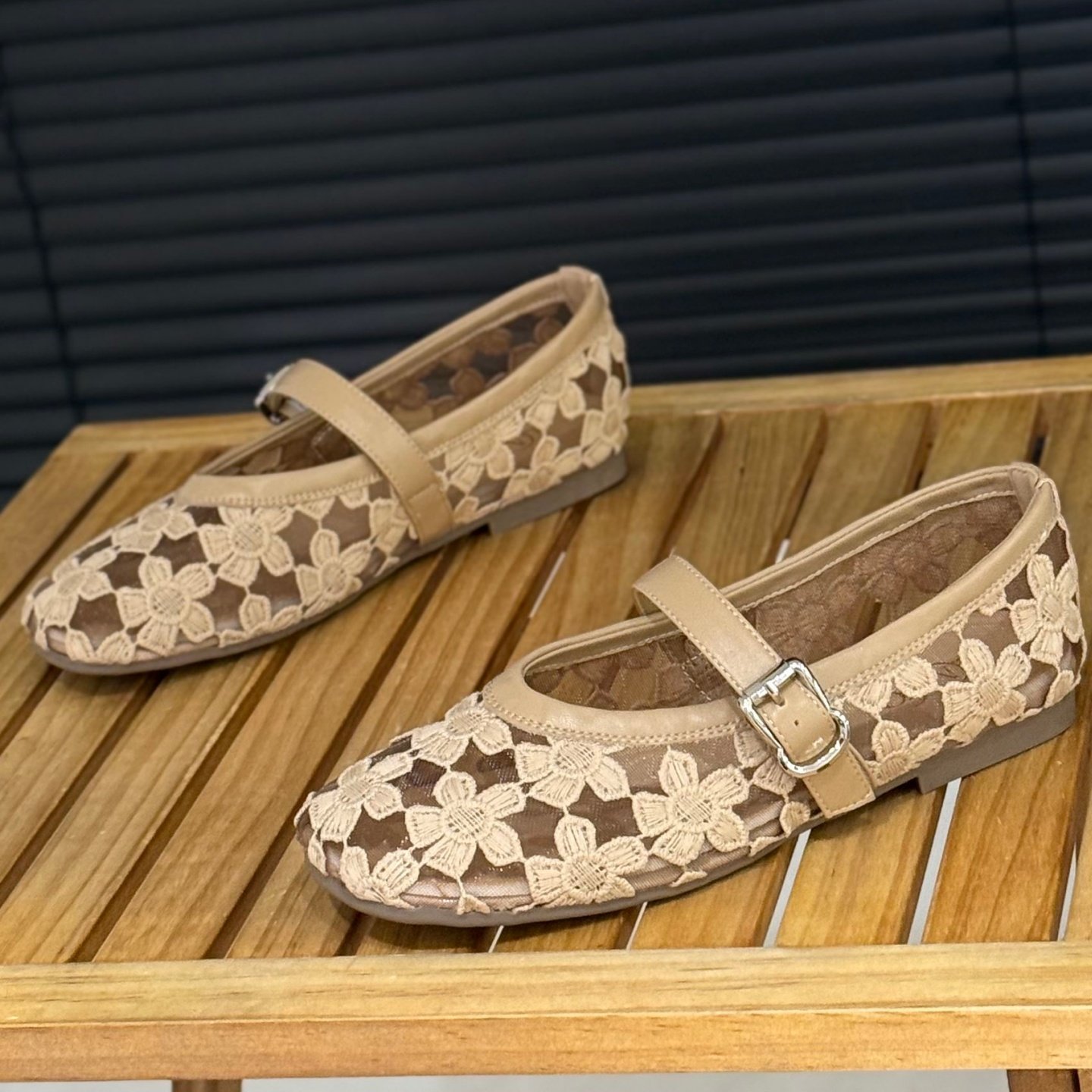 2026新款法式一字带玛丽珍鞋女镂空透气平底奶奶鞋温柔风浅口单鞋,女鞋,玛丽珍鞋,淘宝优惠券,粉丝福利购,淘宝优惠卷