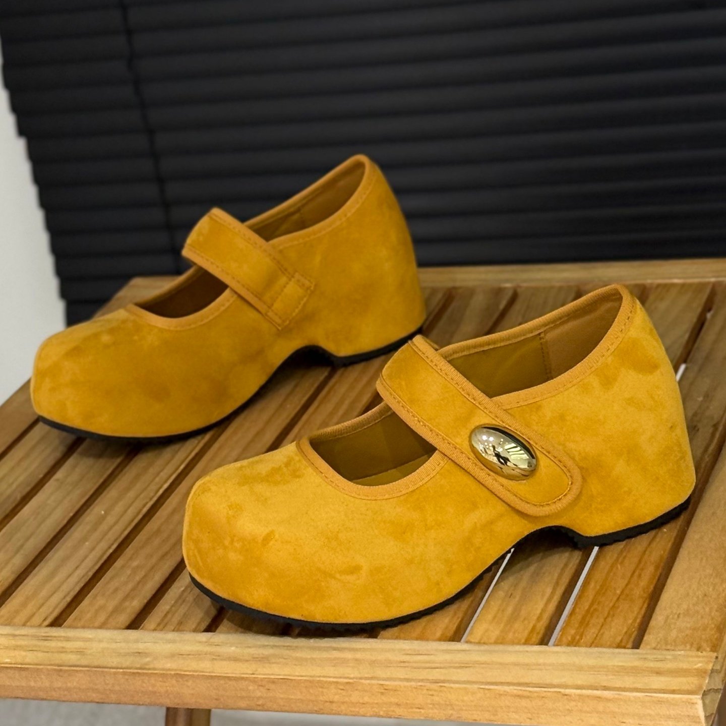 韩版内增高玛丽珍鞋女2026春季新款时尚魔术贴浅口单鞋丑萌大头鞋,女鞋,玛丽珍鞋,淘宝优惠券,粉丝福利购,淘宝优惠卷