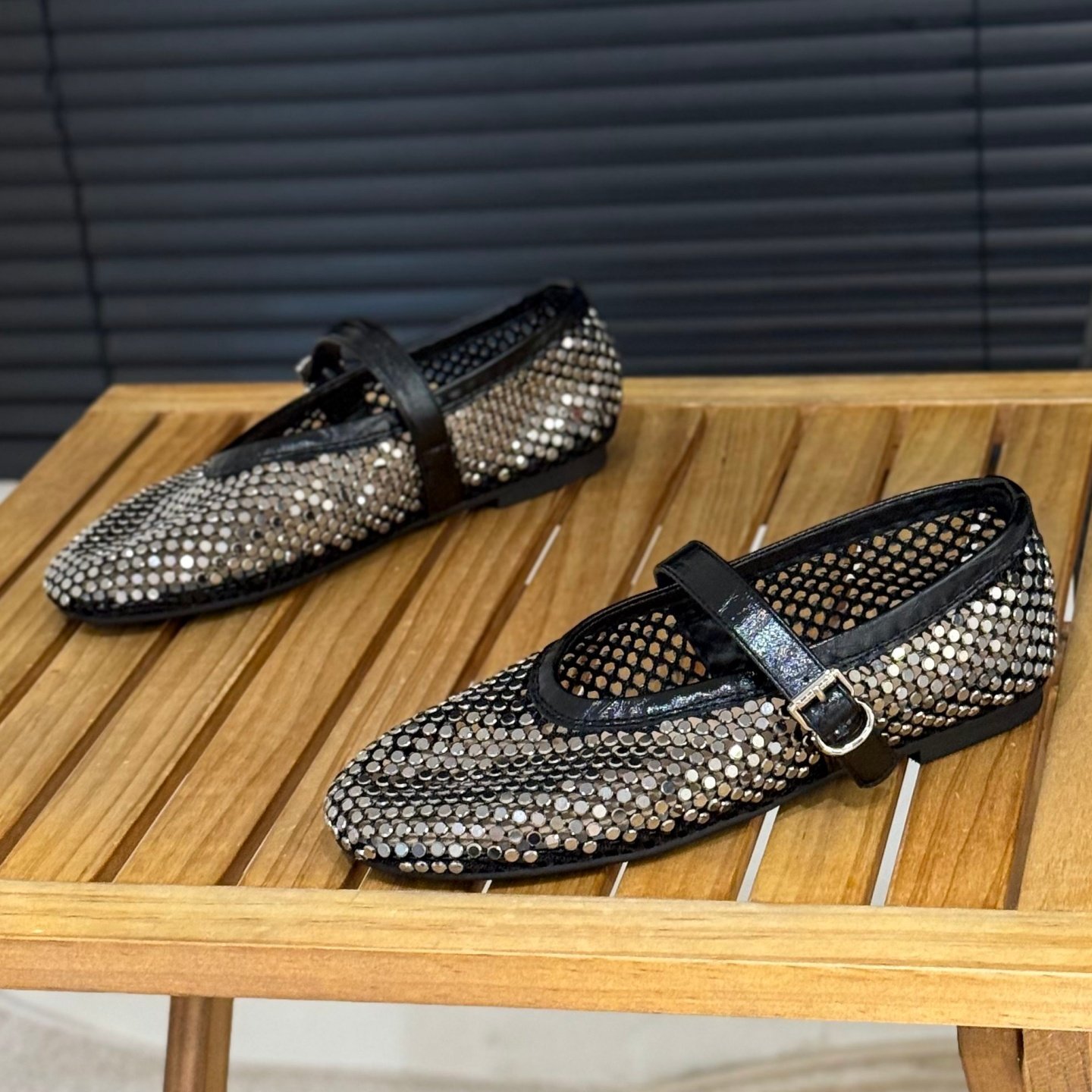 法式水钻镂空玛丽珍鞋女2026年新款一字扣带透气平底百搭浅口单鞋,女鞋,玛丽珍鞋,淘宝优惠券,粉丝福利购,淘宝优惠卷