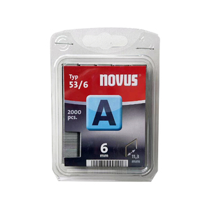 NOVUS罗福斯53F 盒宽钉针脚6mm 6A枪钉宽11.3mm射钉枪耗材2000枚