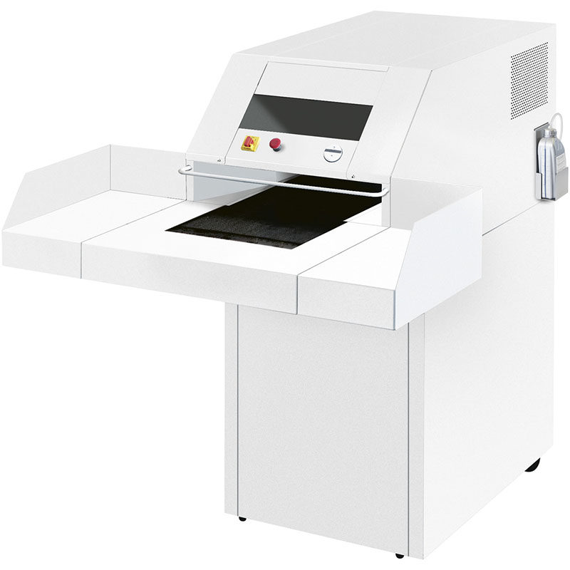 易保密EBA大型工业碎纸机6340C光盘粉碎机敞口传送带100张24小时