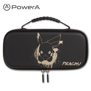 授权皮卡丘Switch保护壳套收纳包精灵宝可梦硬壳 PowerA任天堂正版