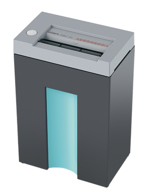 EBA碎纸易保密德国原装进口办公粉碎机1128C小型个人家用20L 7张