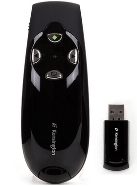 肯辛通K72353激光演示器kensington无线 绿光激光笔翻页器投影笔