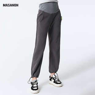 加绒加厚孕早期裤 外穿卫裤 子冬装 2025新款 孕妇裤 运动束脚裤 春秋款