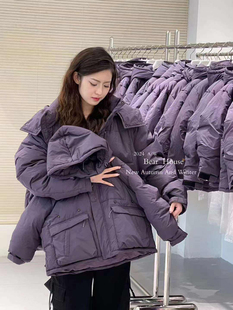 波拉韩国童装儿童羽绒服2025冬季新款男女童90白鸭绒羽绒服外套潮