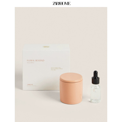 ZaraHome百花齐放系列樱花香薰精油火山石扩散器套装