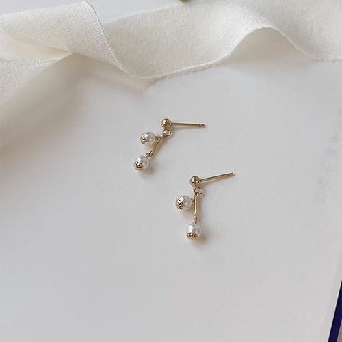 OPs精致灵动小珍珠耳环