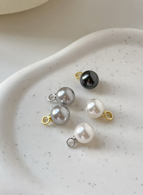 OPs万能百搭大珍珠吊坠耳坠