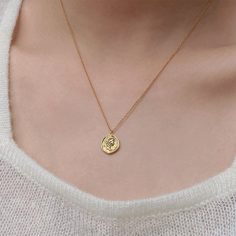 ops美国14k包金注金可戴洗澡项链