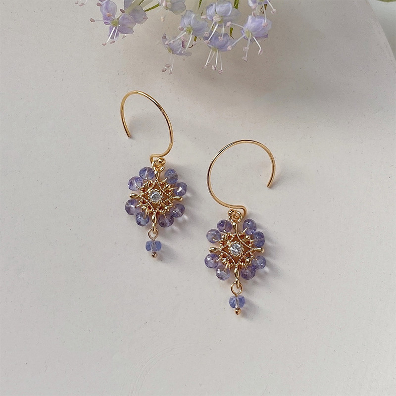 OPs手工原创天然坦桑石水晶