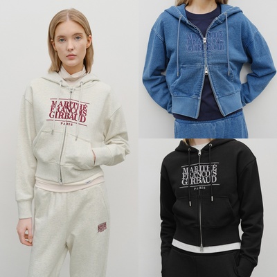 2025秋冬新款潮流连帽拉链卫衣