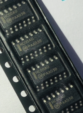 MC74HC00ADR2G 丝印HC00AG 贴片SOP14 逻辑IC栅极和逆变器   原装