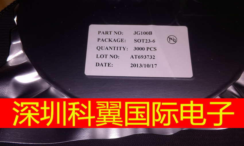 全新原装 JG100B 1键触摸芯片 SOT23-6 单键低成本触摸IC........