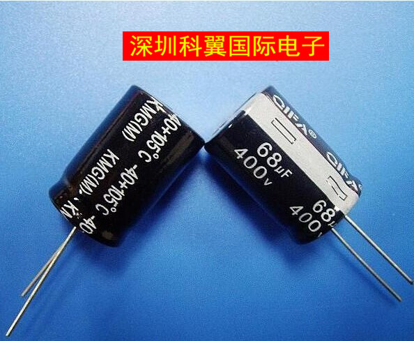 电源主板常用电解电容 68UF/400V 体积18*27MM
