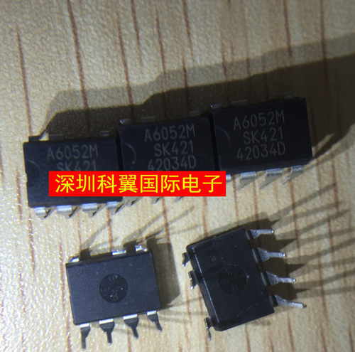 光耦 A6052M STR-A6052M 全新现货 DIP-7 SANKEN 实图拍摄可直拍