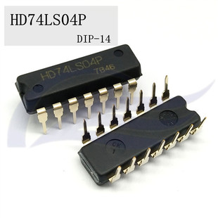 HD74LS04P 直插 六反相器 DIP-14 原装正品