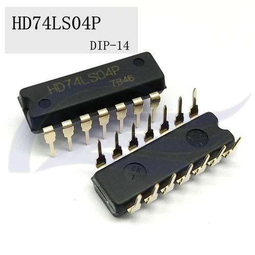 HD74LS04P 直插 六反相器 DIP-14 原装正品