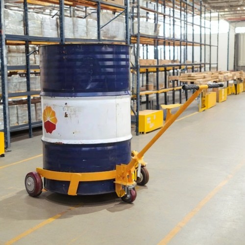 油桶升降低位搬运车鼎立液压叉车