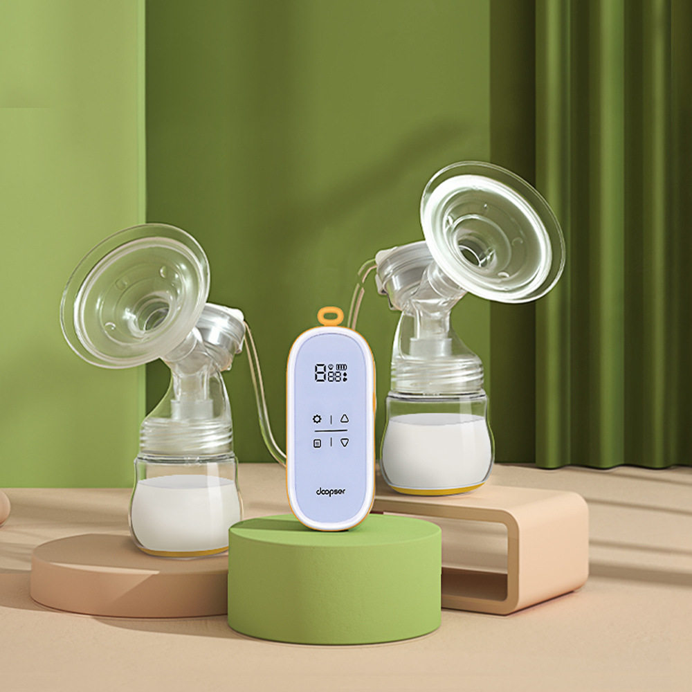双边电动吸奶器 自动哺乳催乳吸乳器孕妇母婴用品源头厂家专利CE