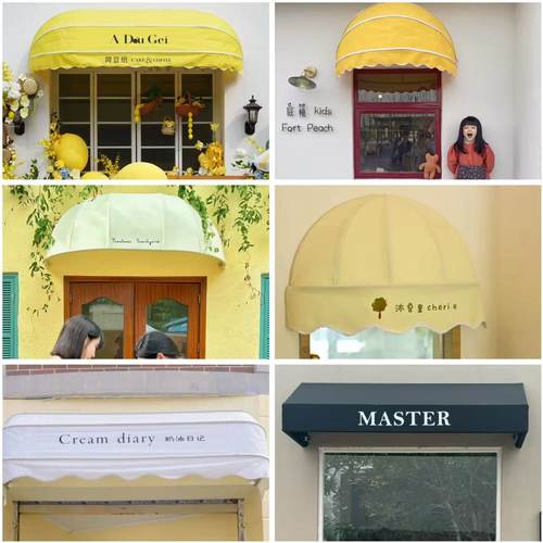 网红门头装饰雨棚西瓜棚冬瓜棚