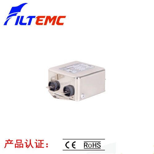 直流电源滤波器12V24V110V250VDC 带地线抗干扰 FT1200D-1A/3A/6A