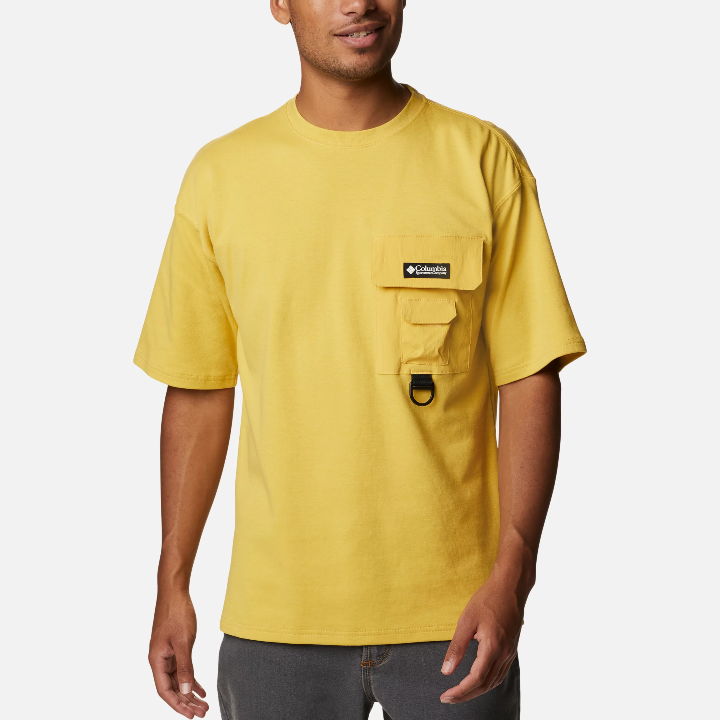 春夏新品哥伦比亚户外男复古ICON吸湿防晒圆领短袖T恤AM2352