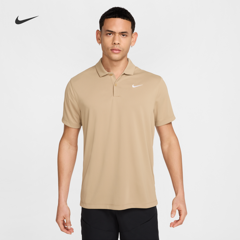 Nike耐克官方NIKECOURT DRI-FIT 男子速干网球翻领T恤DH0857