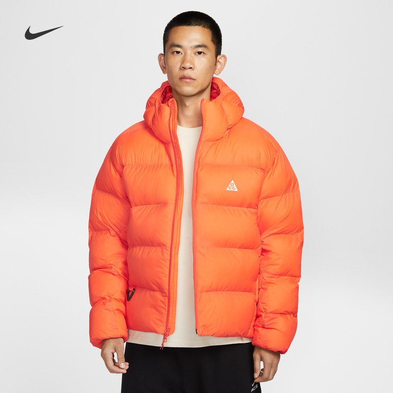 耐克男子户外宽松连帽夹克冬季保暖轻便棉服外套NIKE ACG FV8911