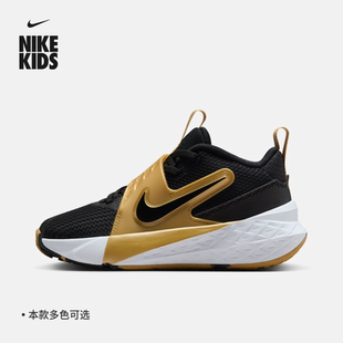 魔术贴秋季 Nike耐克官方男女童TEAM 12幼童运动鞋 HUSTLE HF6280