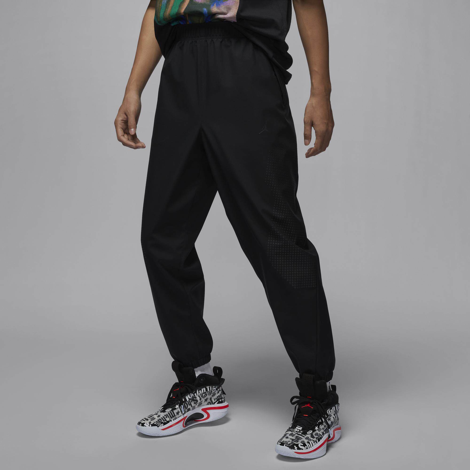 Jordan官方耐克乔丹男子热身长裤春季新款篮球运动裤梭织HF9891