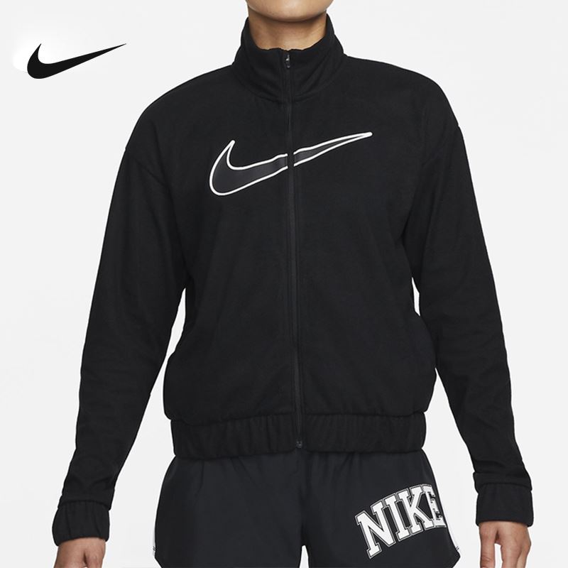Nike耐克官方DRI-FIT WOOSH女子跑步夹克春季外套耐克勾勾DQ6384