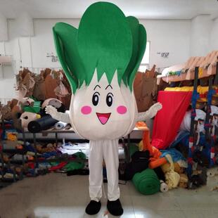 大白菜卡通玩偶服装蔬菜宣传玩偶服道具青菜cos服头套成人行走服