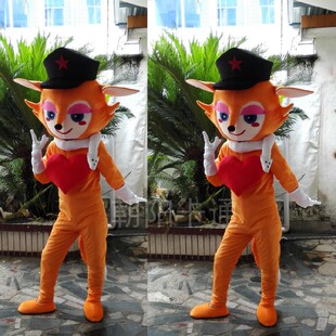 动物卡通人偶服装狐狸玩偶服成人行走玩偶服道具服宣传服表演服装