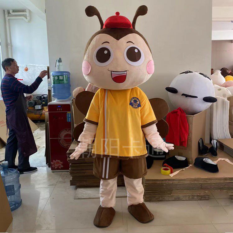 蜜蜂卡通人偶服装蜂王昆虫动物成人行走义工演出服cos服玩偶定制
