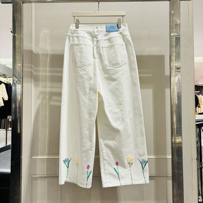 阔腿牛仔裤O22E5NPCM27W/WM