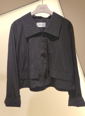 潮流直邮  SJSJ 韩国代购 2024夏 百搭时尚外套 SJ2E7-WJC551W