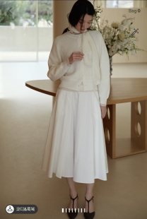 时尚 26春 半身裙SJ2G1WSCQ49W 韩国SJSJ正品 潮流直邮