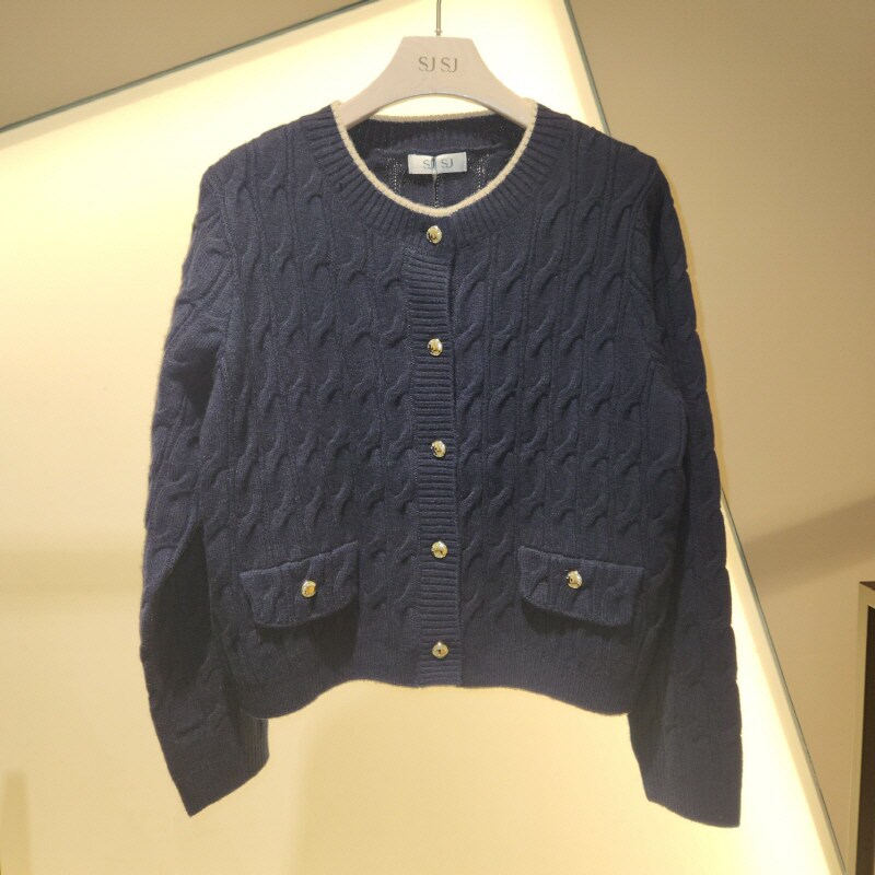 SJ2E9-KCD957W韩国羊毛针织衫