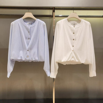 潮流直邮 韩国 O'2nd 奥蔻 26春 甜美针织开衫O22G3KCD502W