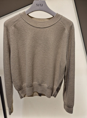 潮流直邮  SJSJ 韩国代购 24秋 时尚圆领针织衫 SJ2E9-KTO830W/WM