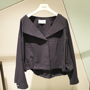 SJSJ SJ2E5 韩国代购 百搭外套 WOT792W 2024夏 潮流直邮