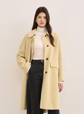 潮流直邮  韩国代购 SJSJ 24冬  羊绒长大衣SJ2EARCT786W