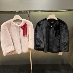 潮流直邮 韩国O'2nd 奥蔻 25冬 女款短外套O22FBWOT905W