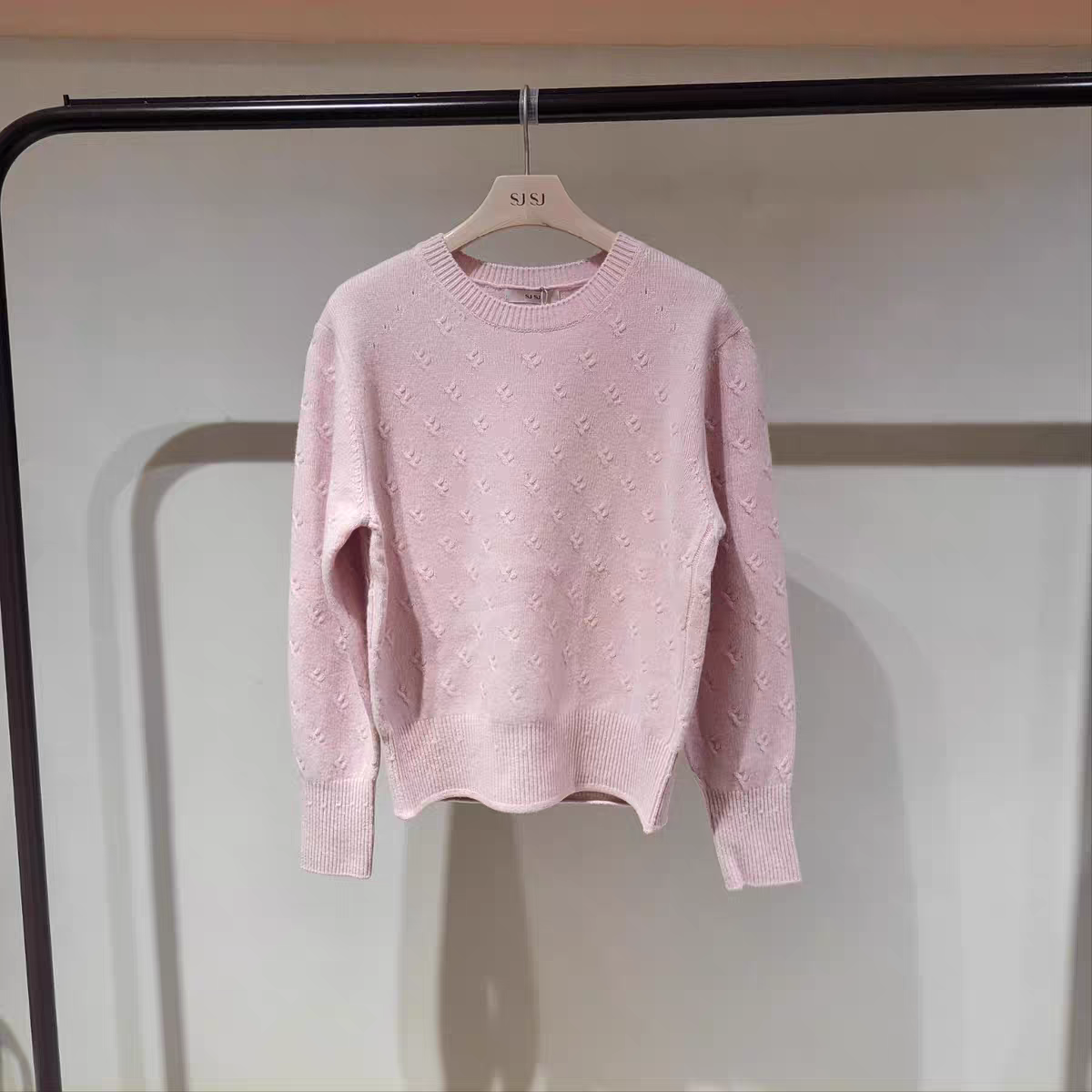 潮流直邮 韩国SJSJ正品  25冬 基础打底圆领针织衫SJ2FA-KTO483W